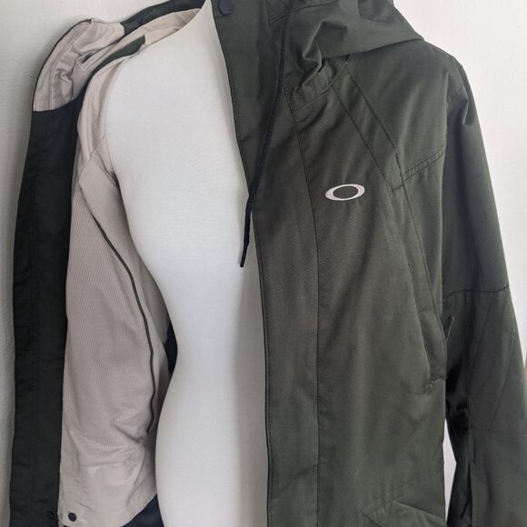 OAKLEY FN DRY 10K BioZone Parka Fit Coupe Ski Snowboard Jacket - Picture 4 of 14